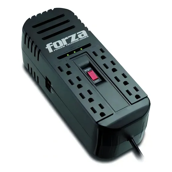 Estabilizador Forza Fvr-2202 2200va, 1100w, 8tomas | Cuotas sin interés