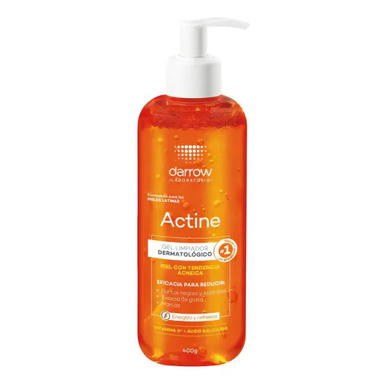 Gel De Limpeza Actine Dermatológico 400ml Darrow