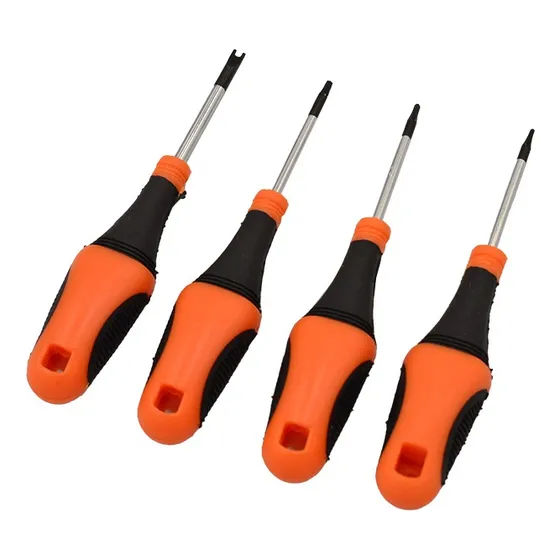 Kit Set Juego De Destornilladores Tipo Torx Y U 4 Piezas