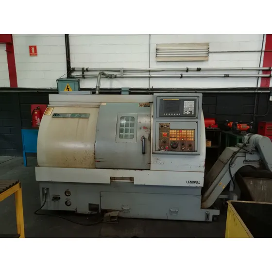 Torno Cnc Marca Leadwell Mod. T6 (usado)  (o Para Alquiler)