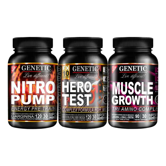 Anabol 3 Prohormonal Eleva Testo Libido Salud Sexual Genetic