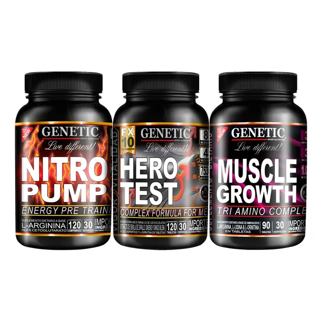 Anabol 3 Prohormonal Eleva Testo Libido Salud Sexual Genetic