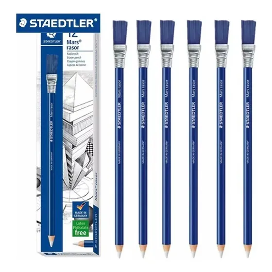 Goma Borracha Staedtler Tipo Lápiz Caja Con 12 Piezas