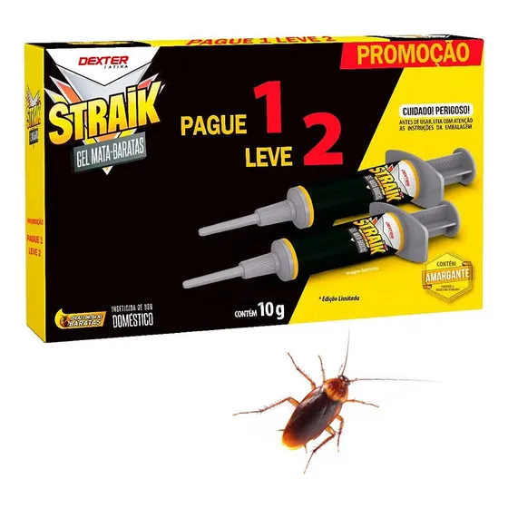 Kit Straik Gel Mata Baratas Seringa 10g Pague 1 Leve 2