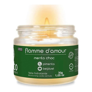 Vela Beijavel Diversos Aromas 30gr - Flamme D`amour Santo Vela Beijavel Diversos Aromas 30gr - Flamme D`amour Santo