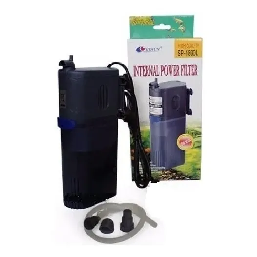 Bomba De Agua Con Filtro Para Acuarios Y Estanques Sp1800l