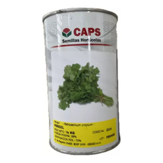 Semillas Perejil 250 G Lata Cerrada - Caps - Semillas Perejil 250 G Lata Cerrada - Caps -