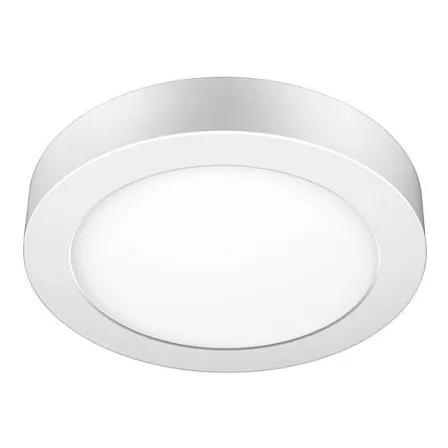 Plafon Led Sobrepor Redondo 18w Luz Branca Fria 1350lm Elgin Cor Branco 110V/220V