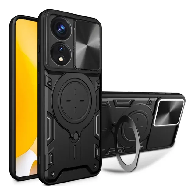 Funda Forro Estuche Antichoque Ultra Reforzado Con Protector Cámara Para Infinix / Tecno / Xiaomi / Oppo / Samsung / Motorola / iPhone / Honor / Zte
