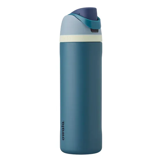 Botella De Agua Owala Freesip 24 Oz, Acero Inoxidable, Bpa-f