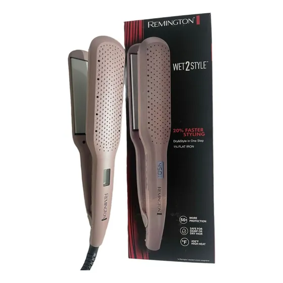 Plancha Remington Wet2style Pro Gruesa Cable Duplex Original