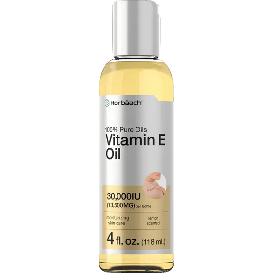 Aceite Vitamina E Corporal Horbaach 100ml Frasco