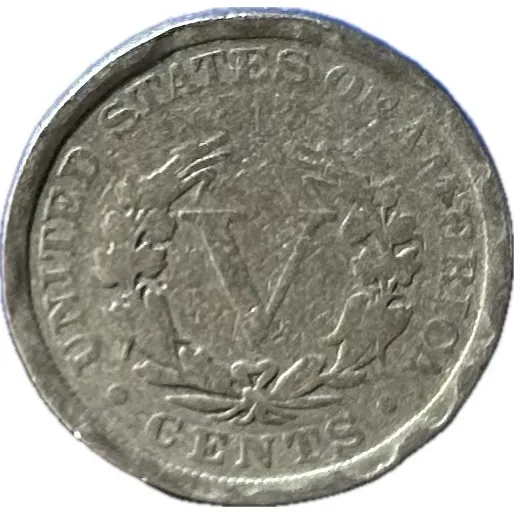 Moneda De 5 Centavos Estados Unidos 1901 Liberty Head