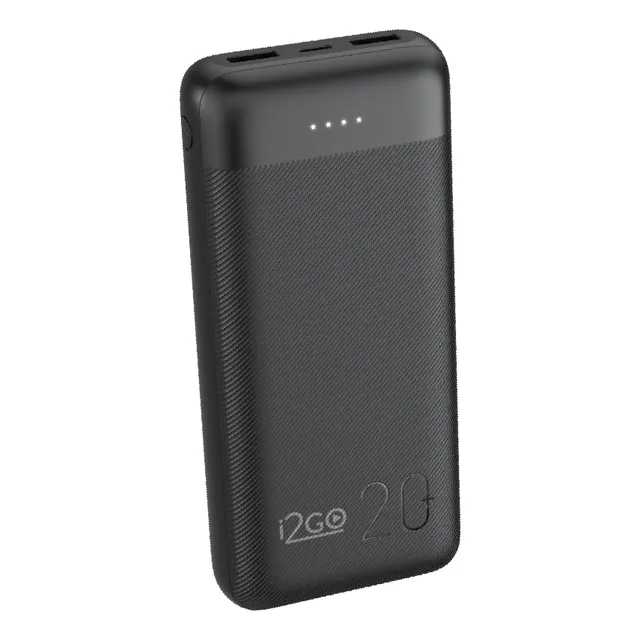 Carregador Portátil Power Bank I2go 20.000mah 2usb E 1 C 12w
