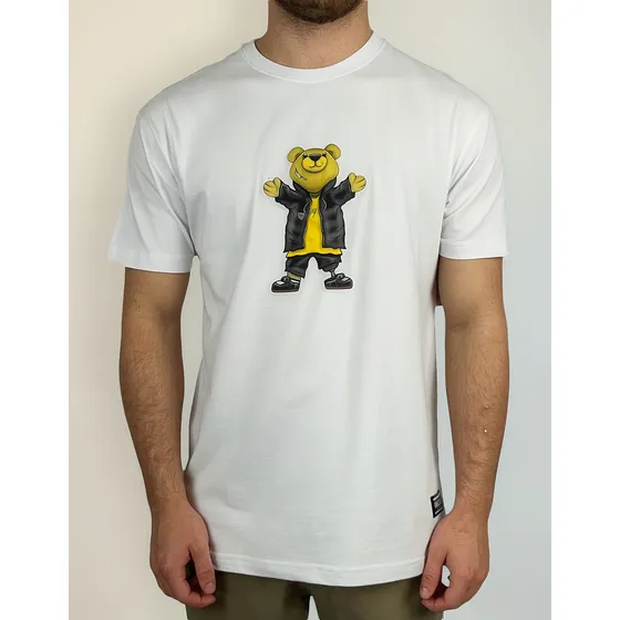 Camiseta Grizzly My Paraskate Bear Branco