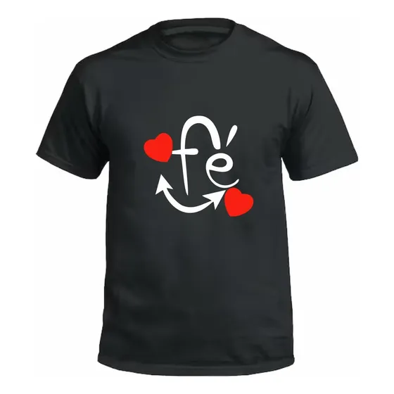 Remeras Cristianas Unisex   - Fe - Algodón 100%