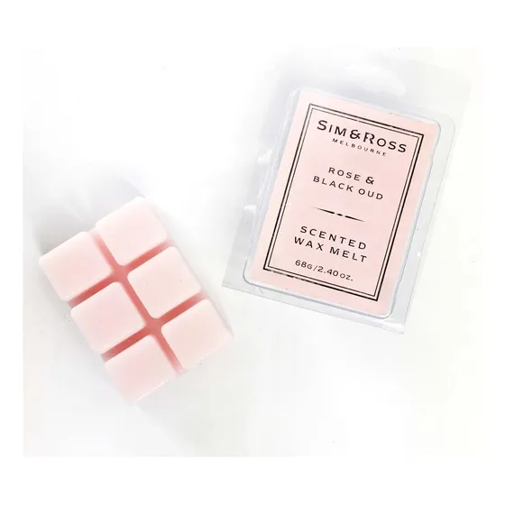Cera Aromática Para Difusor 68 Gr Rosa Y Black Oud