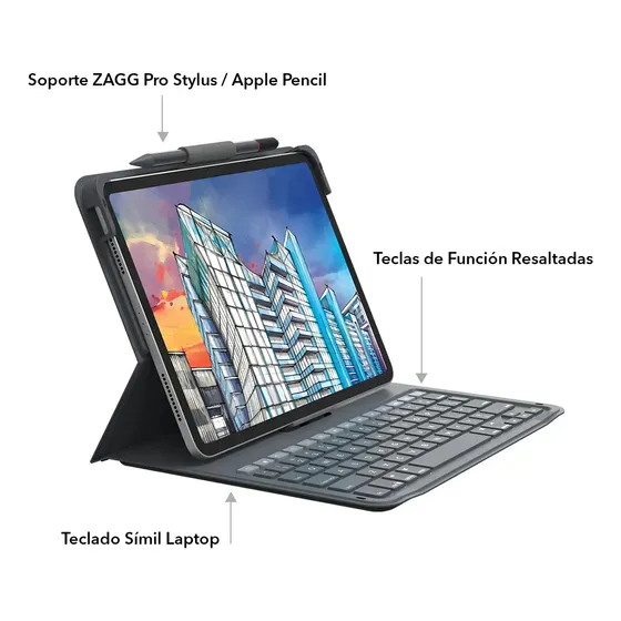 Funda Teclado Zagg iPad 11th Gen 11\