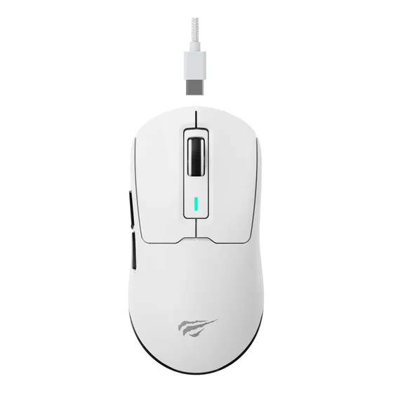 Mouse Gamer Havit Sem Fio 3 Em 1 Bluetooth Wifi E Usb-c Leve