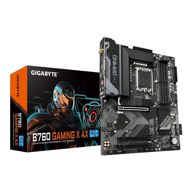 Gigabyte B760 Gaming X Ax (lga Pcie Usb 3.2 Gen2x2 Wifi 2.5g
