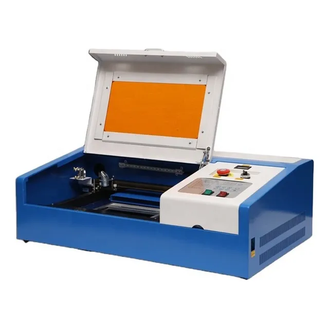 Máquina Cnc Láser Co2 40w 3020 M2 Corte Grabado Acrilico Mdf