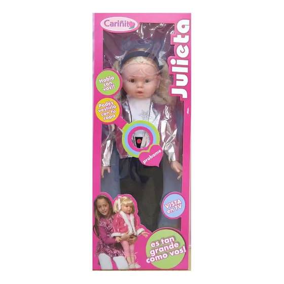 Muñeca Julieta Gigante Que Habla Original Cariñito