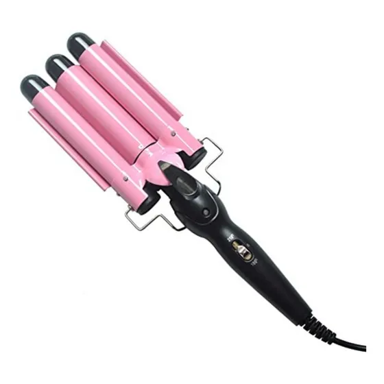 Onduladora/rizadora 3 Barriles Grande Para Cabello 