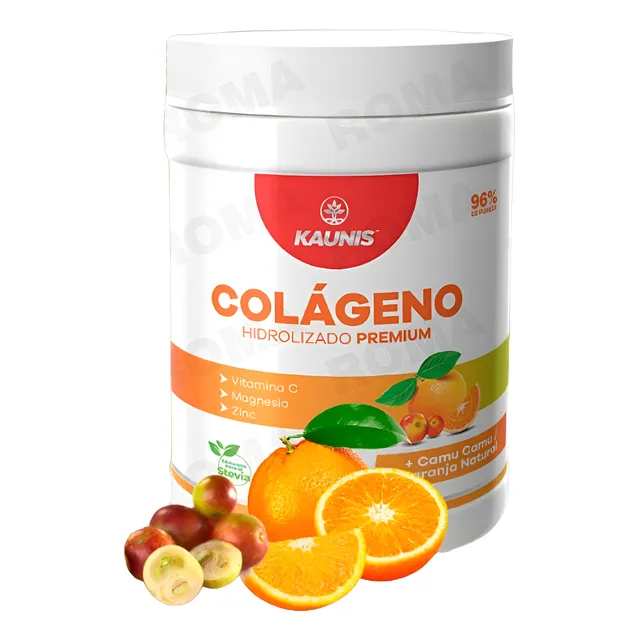 Colágeno Hidrolizado Camu Camu Y Naranja Natural Kauinis