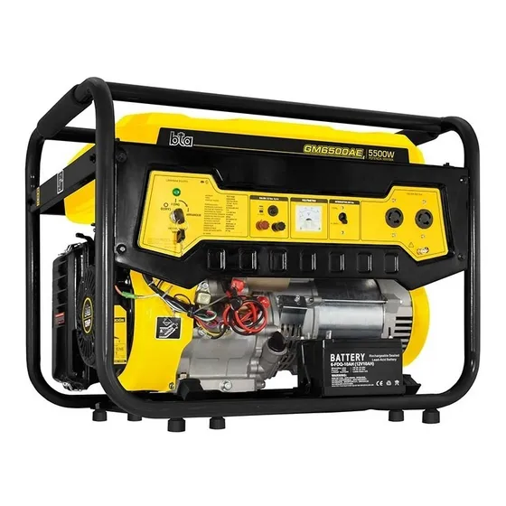 Grupo Generador Electrogeno Bta 13hp 5.5kva 4t. Gm6500ae 