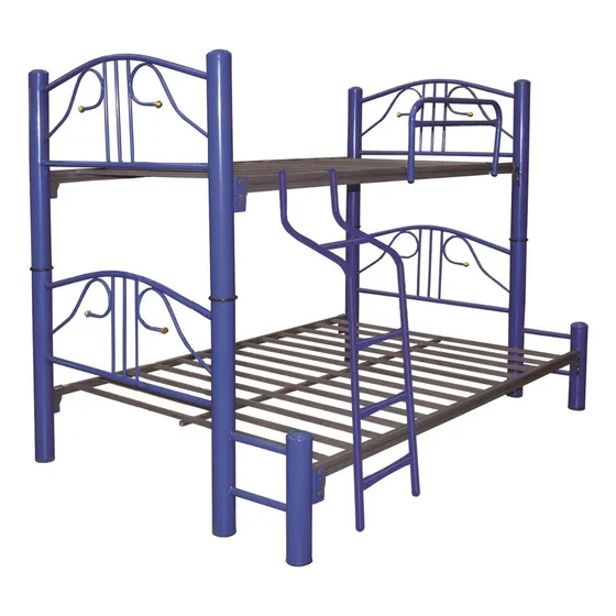 Litera Modelo Eco Mixta Azul Litera Cama Doble