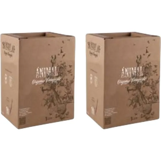 Vino Animal Bag In Box 3lts Malbec Organico X2-oferta Celler