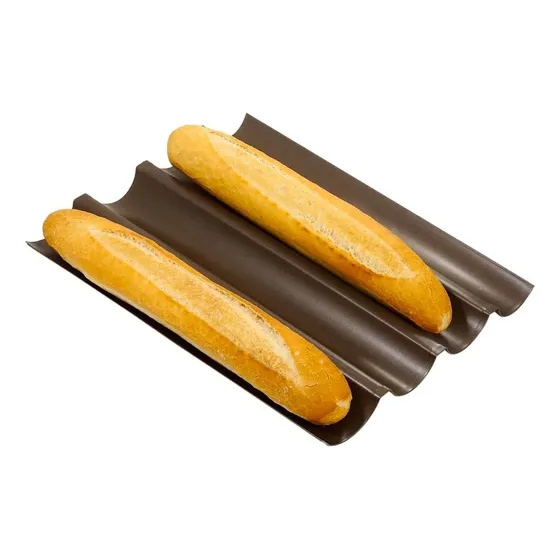 Bandeja Horneada De Baguette Francesa Antiadherente Gobel