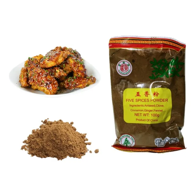 Sazonador 5 Especias En Polvo 100gr Fu Rong