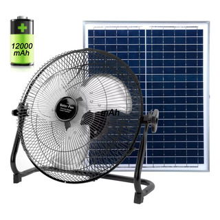 Ventilador De Carga Solar Con Carga De Teléfono Móvil Usb Ventilador De Carga Solar Con Carga De Teléfono Móvil Usb