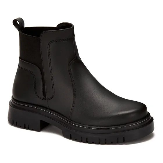 Botin Casual Andrea Dama Negro 3098967