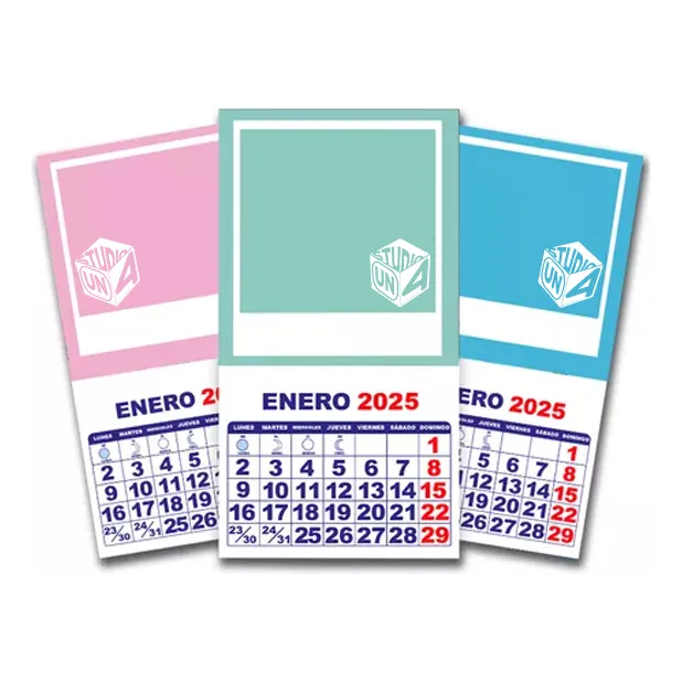 Magnéticos Con Calendario Mini Personalizados