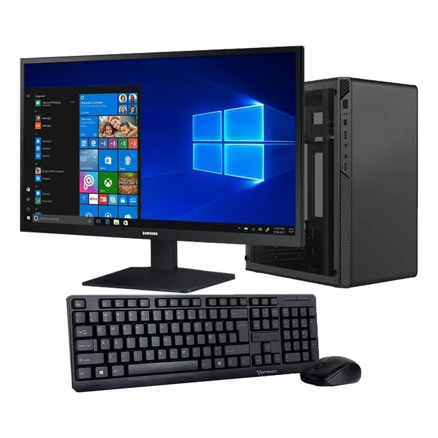 Pc De Escritorio Intel Celeron 16gb Ram Ddr4 1tb M.2 Lcd 19 