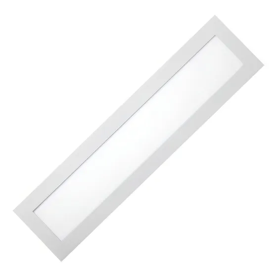 Plafon Led 24w Embutir Ultra Slim 15x60 6000k 60x15 Estrutura Branco 127/220v