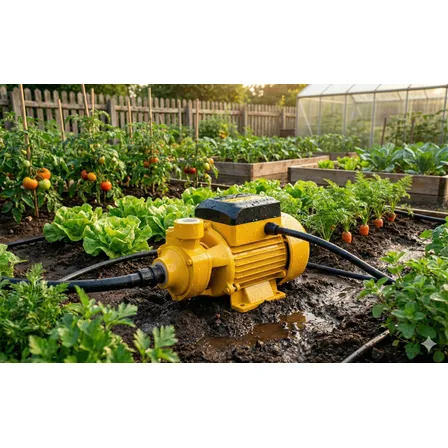 Bomba Periférica The Black Tools 0,5hp Industrial Agrícola Amarelo 220v 60hz Monofásica