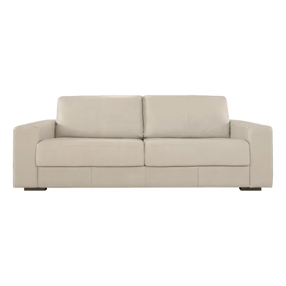 Sillon Sofa 3 Cuerpos Cuero Natural Sillones Divino
