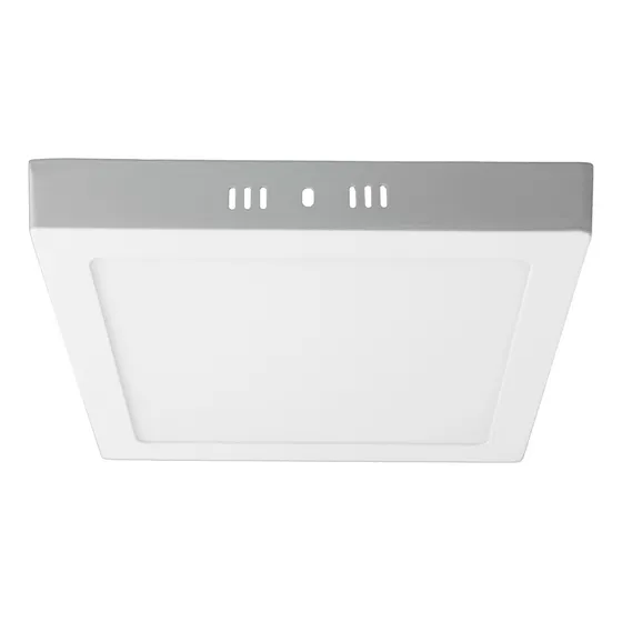 Panel Led Foco Plafón Sobrepuesto Cuadrado 24w Luz Fría