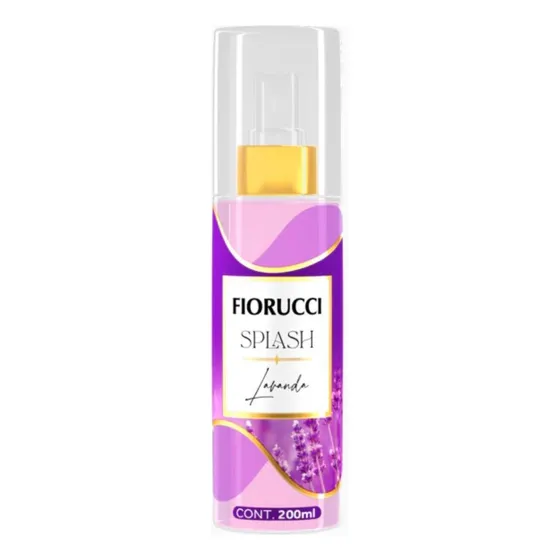 Splash Lavanda Fiorucci Deo Colonia Feminina 200ml