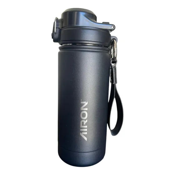 Botella Termica Táctica Airon 580 Ml Acero Inox Free Bpa