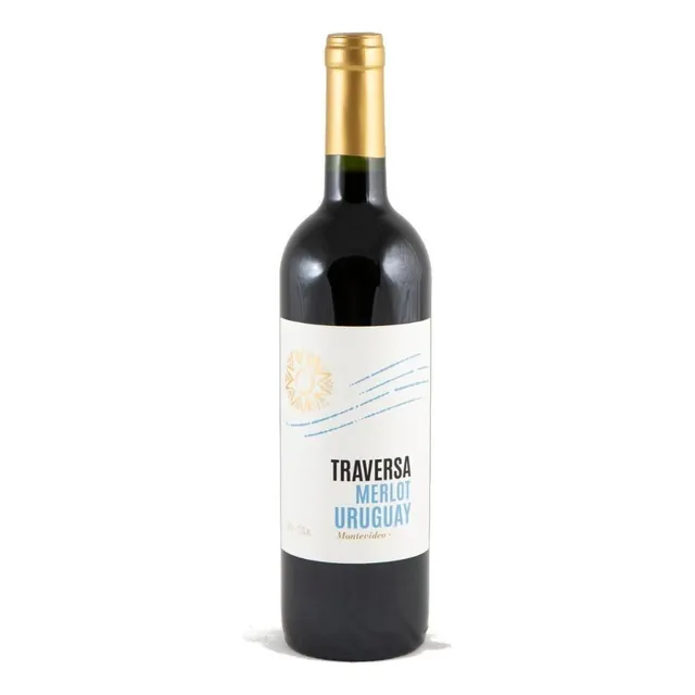 Vinho Uruguaio Tinto Traversa Merlot Garrafa 750ml