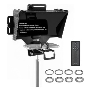 Lente Teleprompter Teleprompter Universal Hosting Bt Control Lente Teleprompter Teleprompter Universal Hosting Bt Control