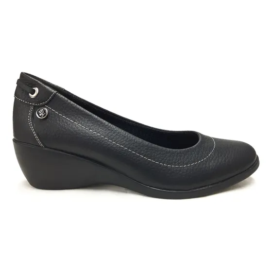 Zapatos Sherak® De Cuero Mujer Taco Chino Liviano 