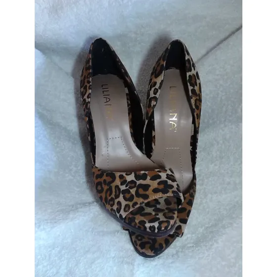 Zapatos Con Tacón Marca Liliana. Usadas. Oferta.