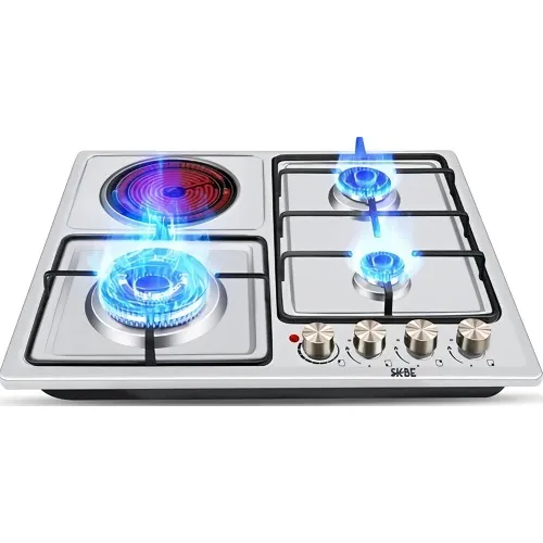 Parrilla De Gas Acero Inoxidable Estufas Eléctricas Cerámica