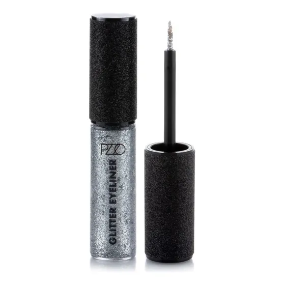 Delineado De Ojos Glitter | Petrizzio | Color: Silver 02