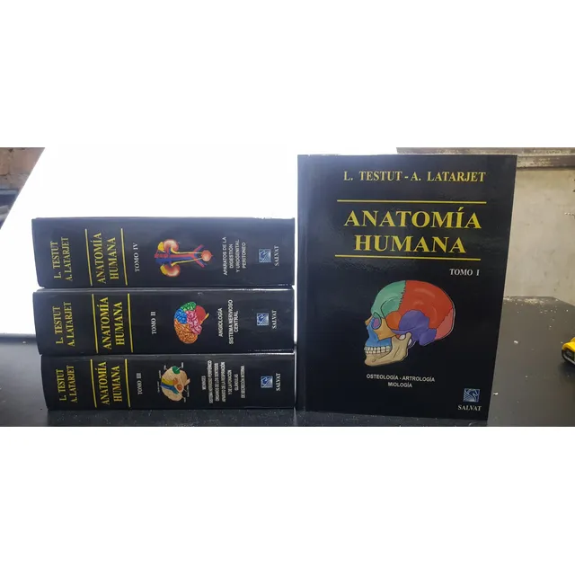 Libro Anatomia Humana Testud Latarjet